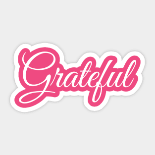 grateful Sticker